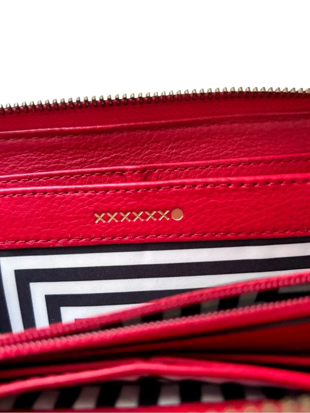 KATE SPADE SATURDAY Red Leather Wallet Vintage